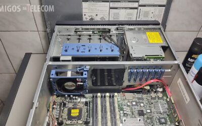 Limpando o Servidor HP ML350-G6 (problemas nas memorias e controladora HD)